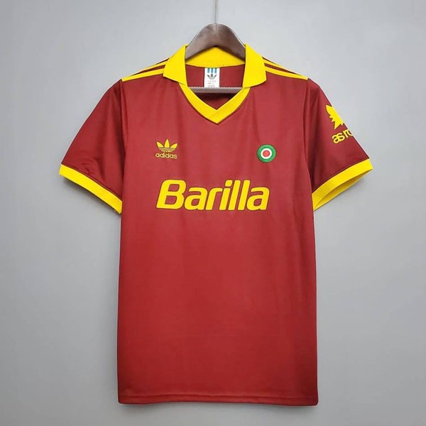 Tailandia Camiseta AS Roma Primera Equipación Retro 1991 1992
